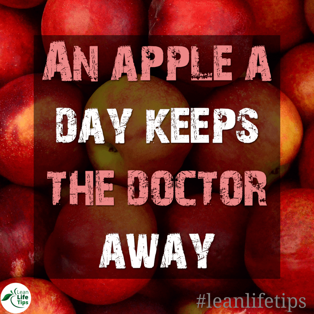 an apple a day