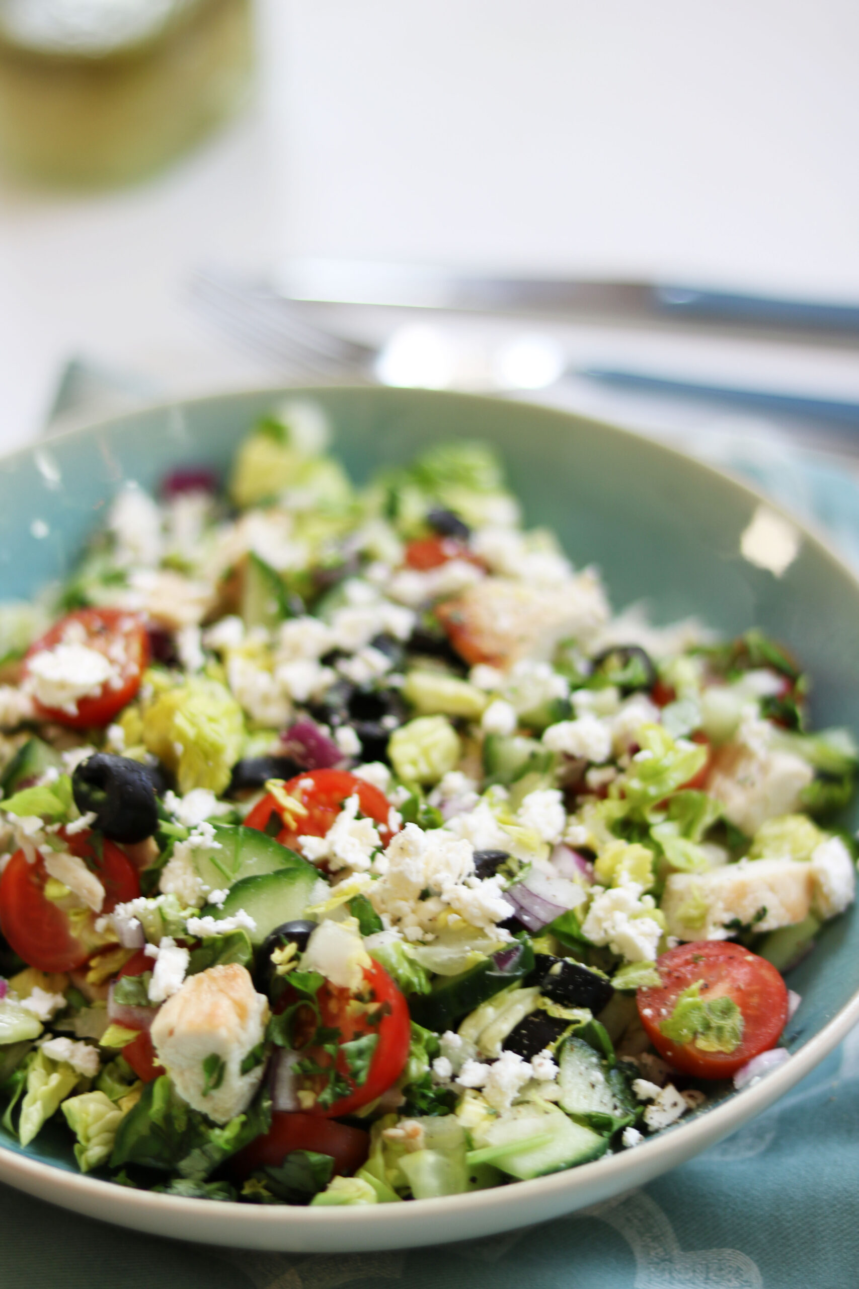 Mediterranean Chicken Salad