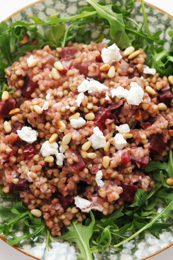 Buckwheat Beetroot Risotto Recipe