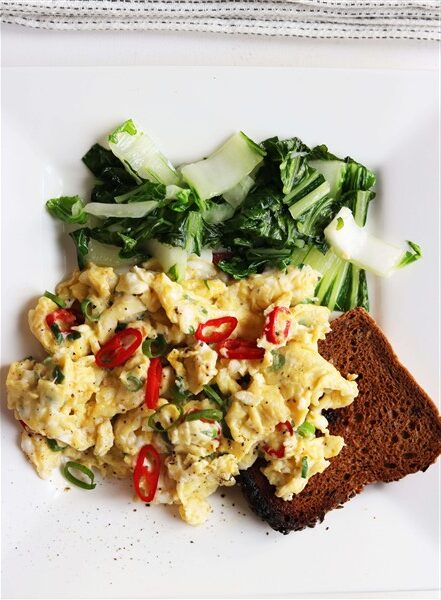 Asian-Style Scrambled Eggs Recipe