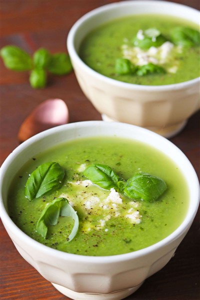 Leek and Pea Soup